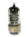 Válvula Eletrônica diodo pentodo EAF41 Philips Miniwatt